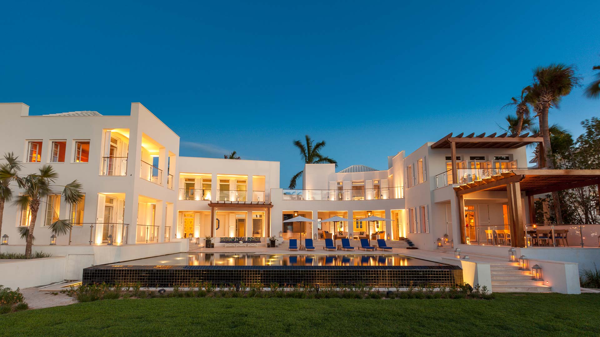 Cerulean is a world class luxury villa with a private chef and full staff.