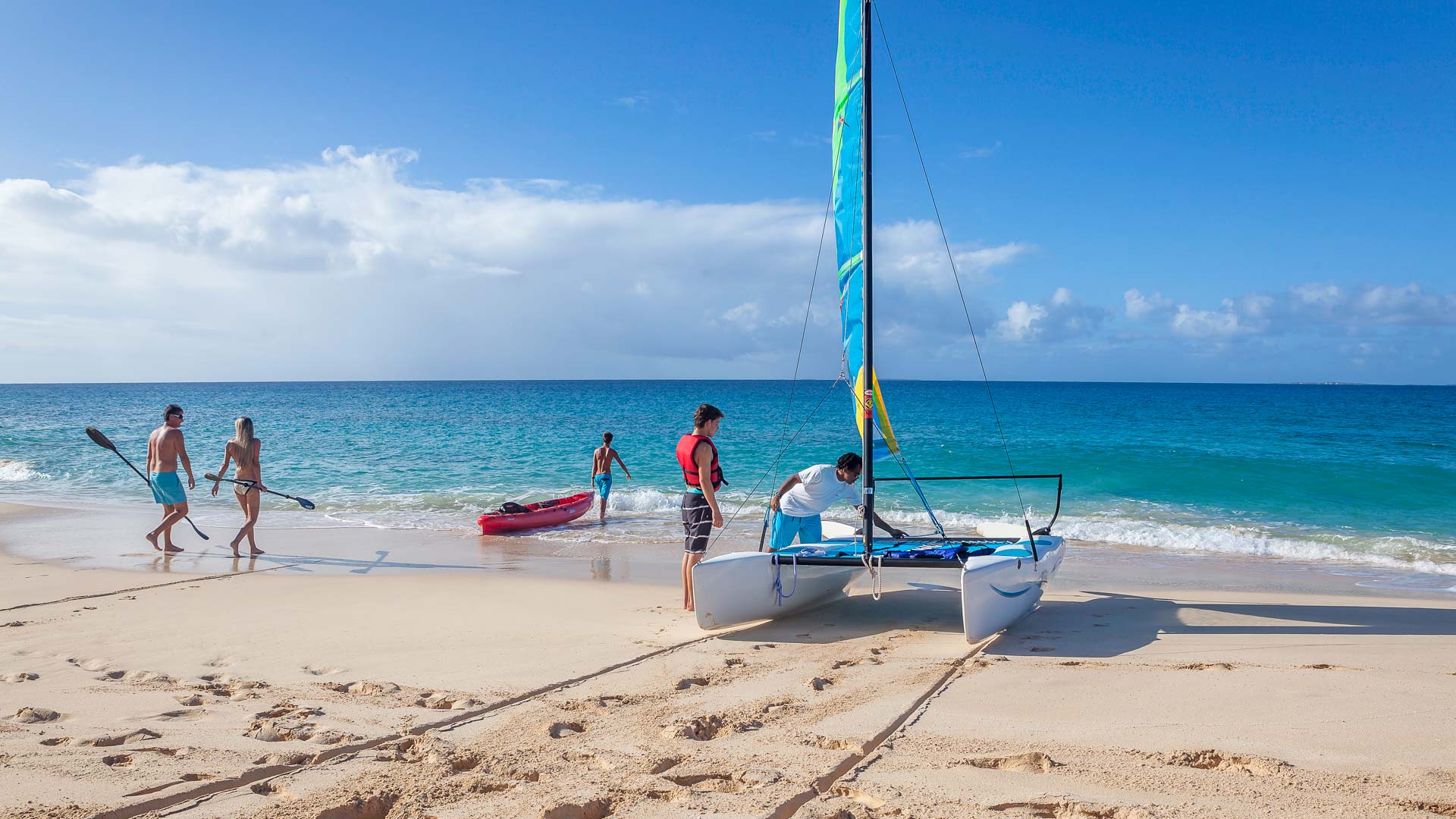 Cerulean Villa, Anguilla includes full water sports and gear for guests